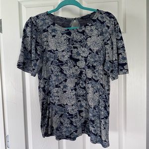 Lucky brand floral shirt